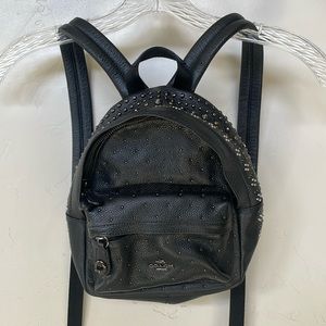 Coach Studded Mini Backpack